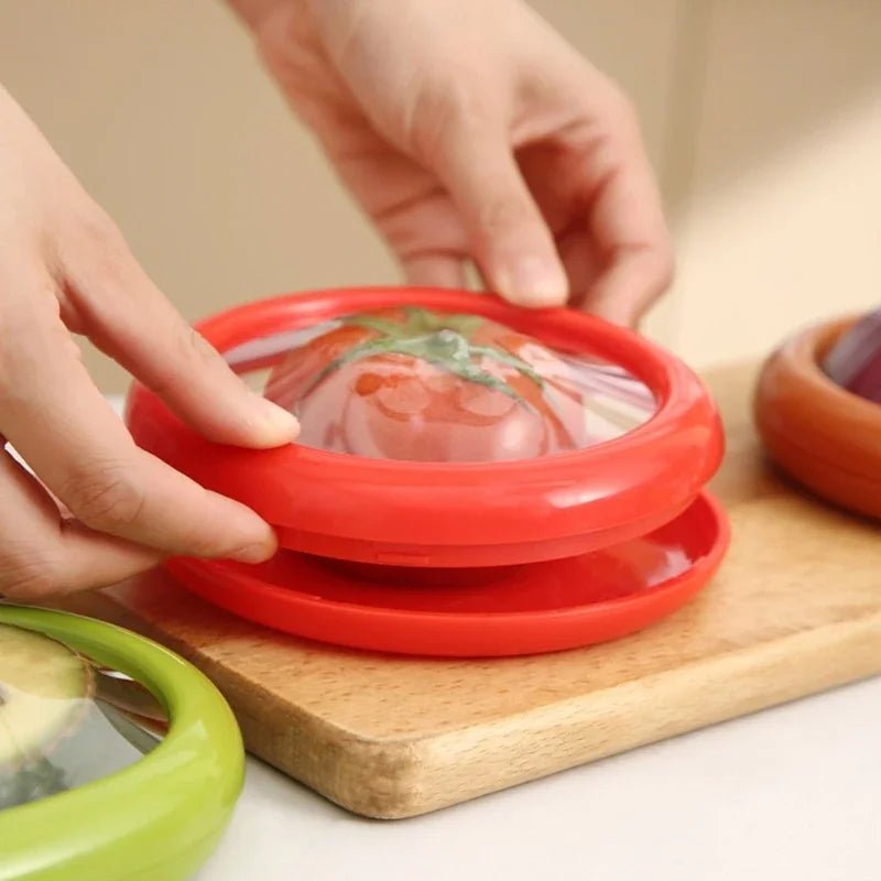 Plastic Fruit and Vegetable Storage Box Fresh Keeping Crisper Kitchen Organizer