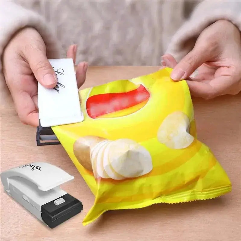 Plastic Heat Bag Sealer Portable Food Clip Kit Set