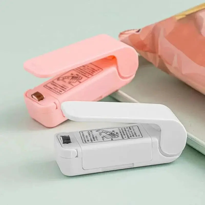 Plastic Heat Bag Sealer Portable Food Clip Kit Set