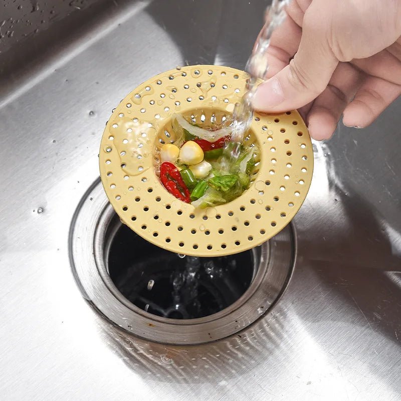 Plastic Kitchen Sink Filter Strainer Hair Catcher Floor Drain Stopper Universal