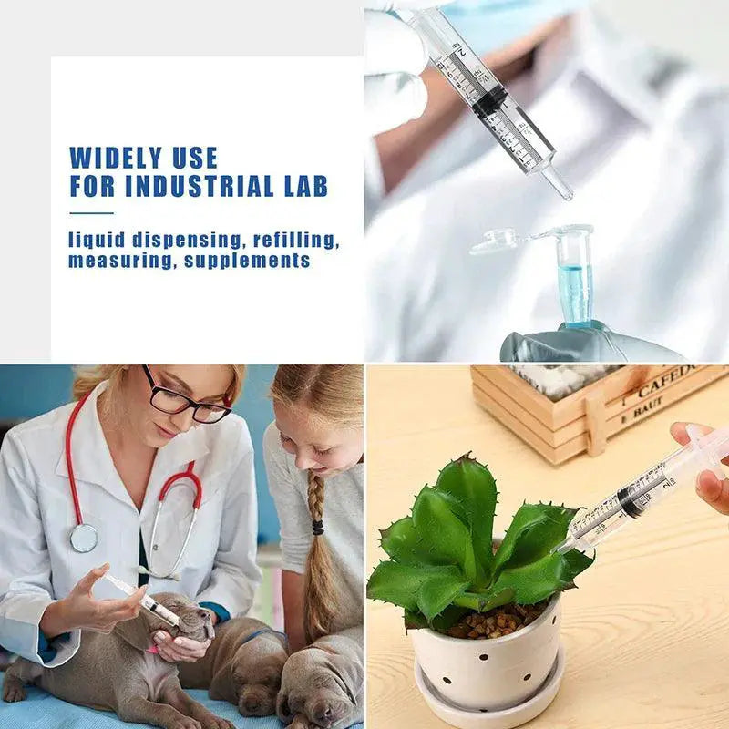 Plastic Needle Free Syringes For Pets And Kitchen Tools