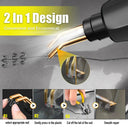 Plastic Welding Kit 70W Heat Gun For Bumper Repair Pro Grade