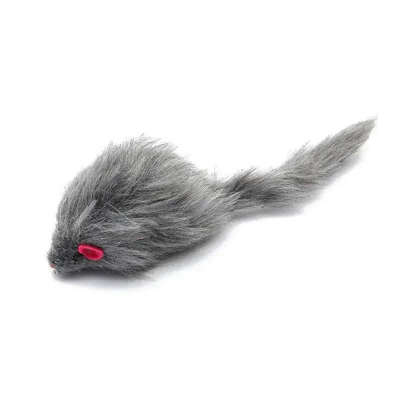 Plush Catmint Mouse Toy Set for Kittens Interactive Fun