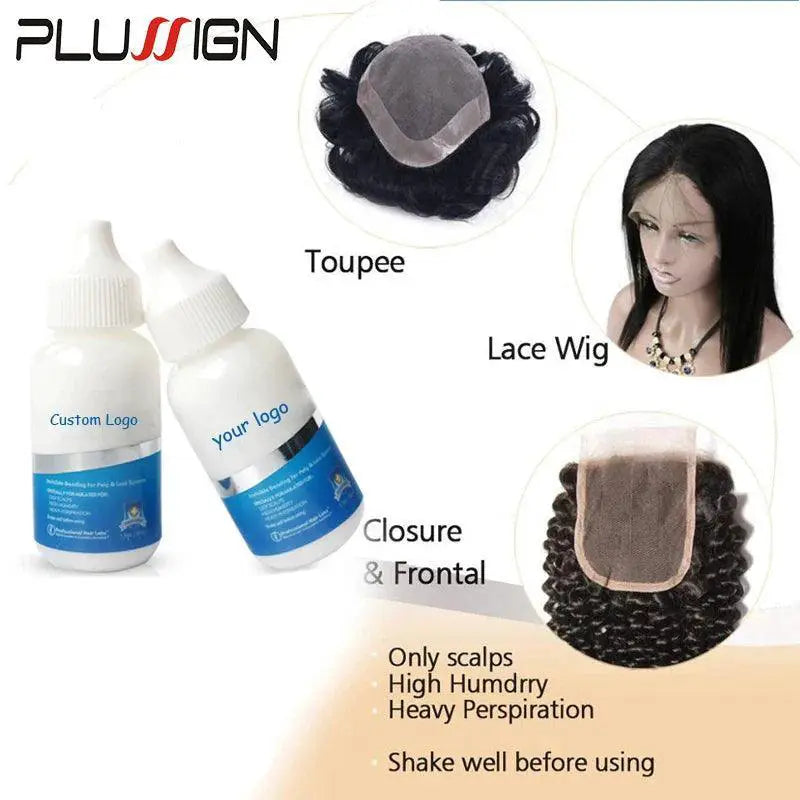 Plussign Super Lace Glue Kit For Secure Waterproof Hold