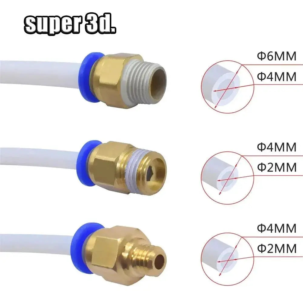 Pneumatic Connector Kit for Smooth 3D Printing Operations