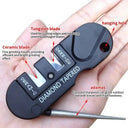 Pocket 4-In-1 Knife Sharpener for Camper