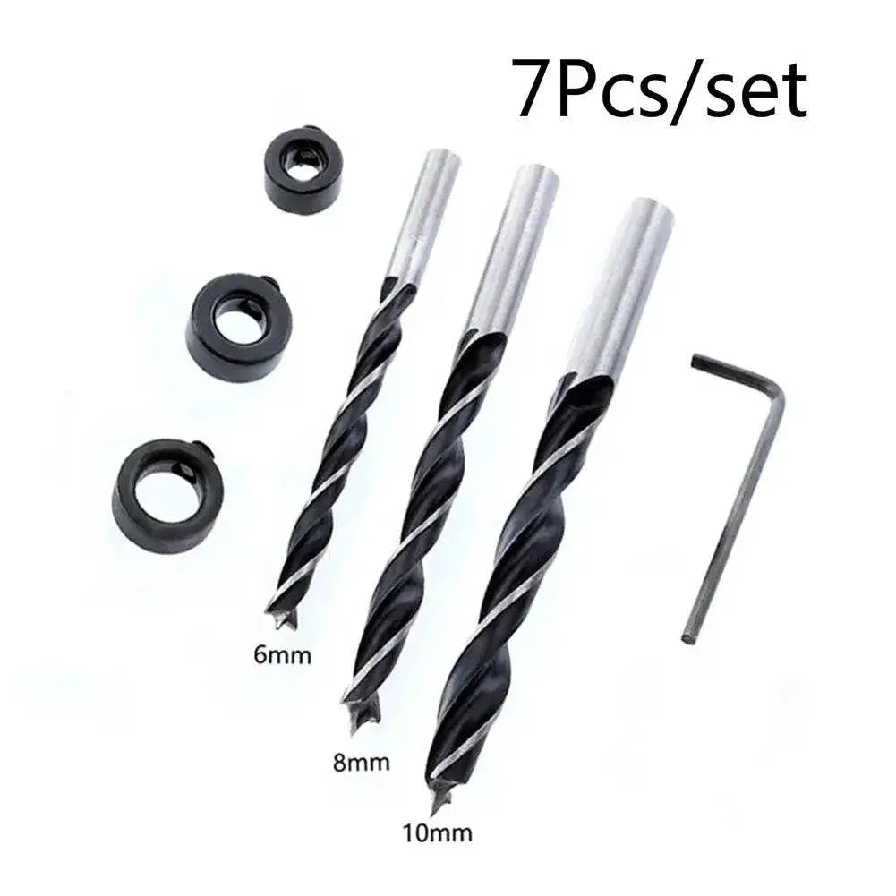 Pocket Hole Jig Kit Durable Aluminum Joinery Tool Set
