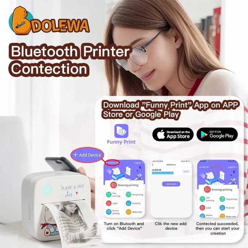 Pocket Label Printer for Home and School