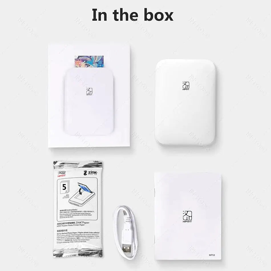 Pocket Photo Printer For Mobile Prints