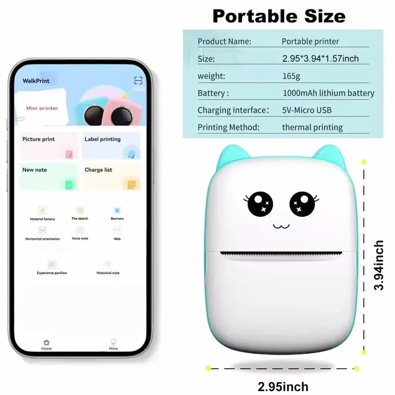 Pocket Printer For On-The-Go Photos