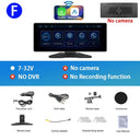 Podofo Rearview Dash Cam Carplay Advanced Safety Connectivity