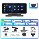 Podofo Smart Dash Cam with Rearview Camera High Def