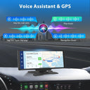 Podofo Smart Dash Cam with Rearview Camera High Def