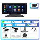 Podofo Smart Dash Cam with Rearview Camera High Def