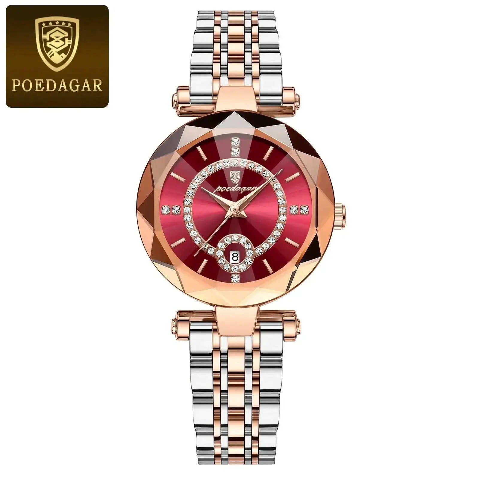 Diamond Ladies Watch Elegant Quartz Timepiece for Women
