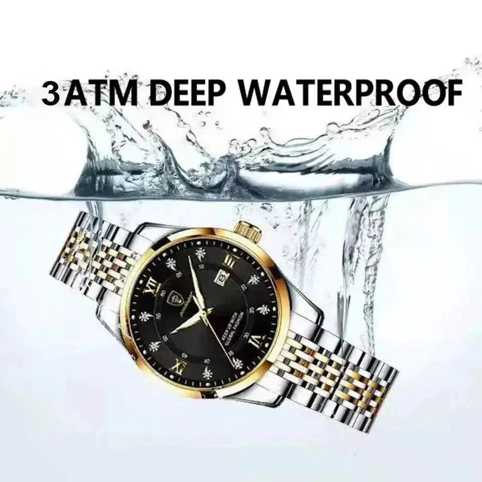 Poedagar Womens Luxury Quartz Watch Waterproof Timepiece