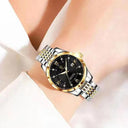 POEDAGAR Women's Luxury Quartz Watch Elegant Waterproof Timepiece