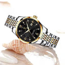POEDAGAR Women's Luxury Quartz Watch Elegant Waterproof Timepiece