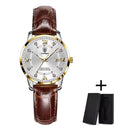 POEDAGAR Women's Luxury Quartz Watch Elegant Waterproof Timepiece