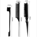 Pointy Tail Hair Styling Set for Effortless All Ages User