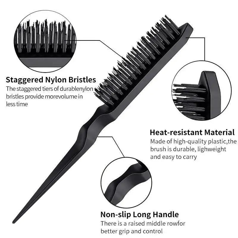 Pointy Tail Hair Styling Set For Effortless All Ages