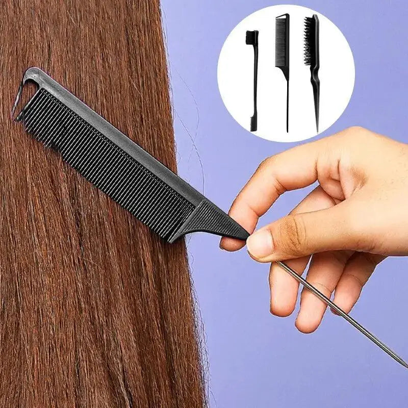 Pointy Tail Hair Styling Set For Effortless All Ages