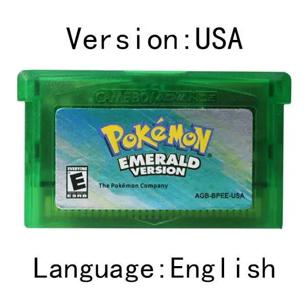 Pokemon Adventure Cartridge Ruby FireRed Sapphire Emerald