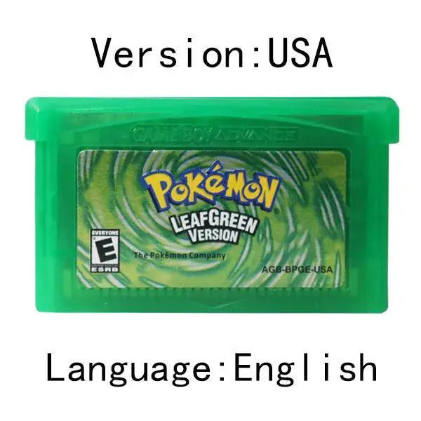 Pokemon Adventure Cartridge Ruby FireRed Sapphire Emerald