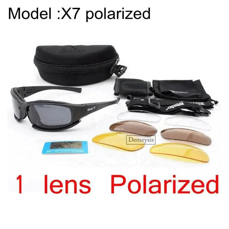 Polarized Tactical Sunglasses for Outdoor Protection
