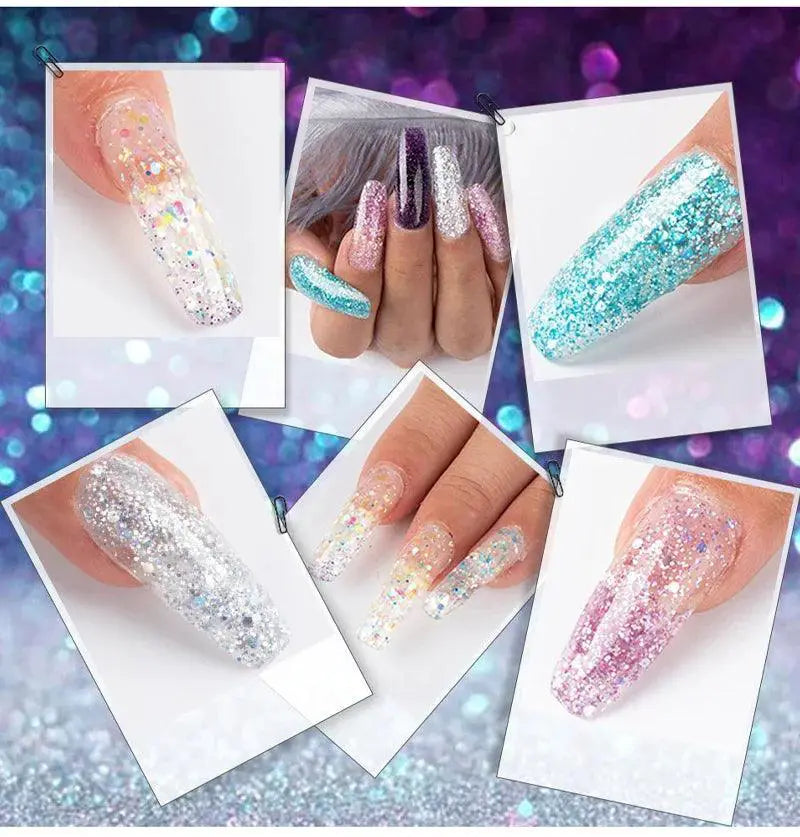 Poly Acrylic Gel Kit Professional Grade For Nail Art