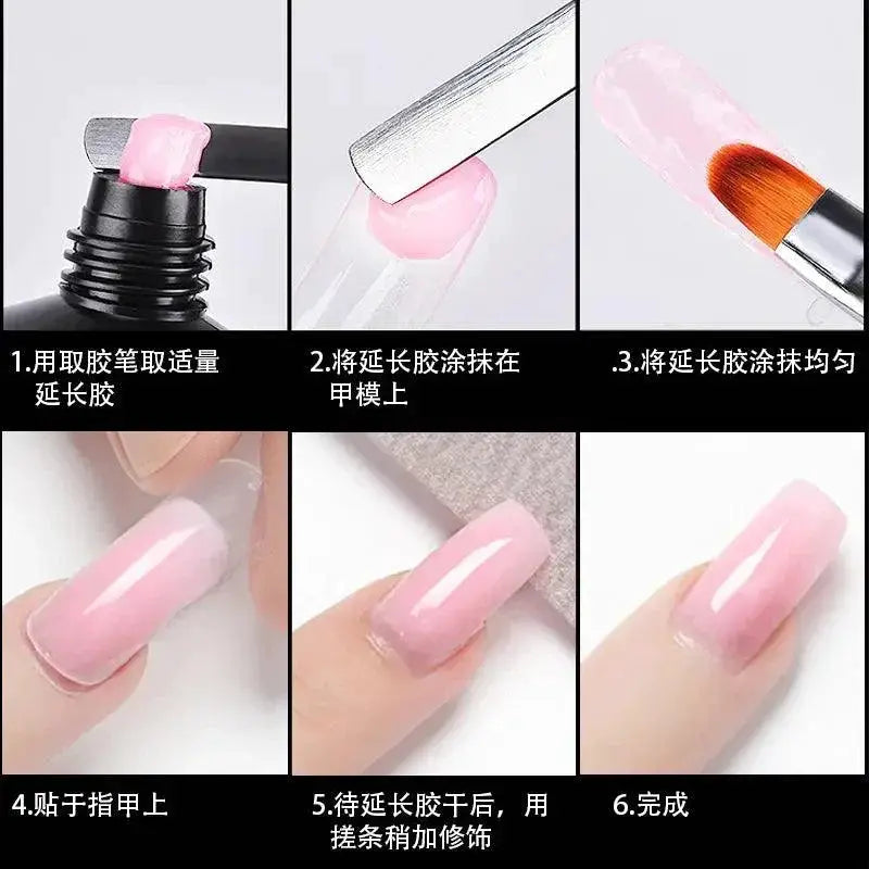 Poly Acrylic Gel Kit Professional Grade For Nail Art