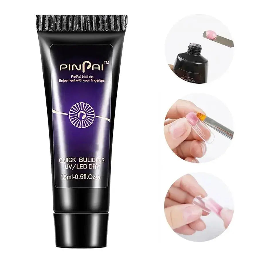 Poly Gel Nail Extension Kit For Salon Quality Nails At Home