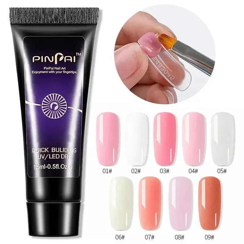 Poly Gel Nail Extension Kit For Salon Quality Nails At Home