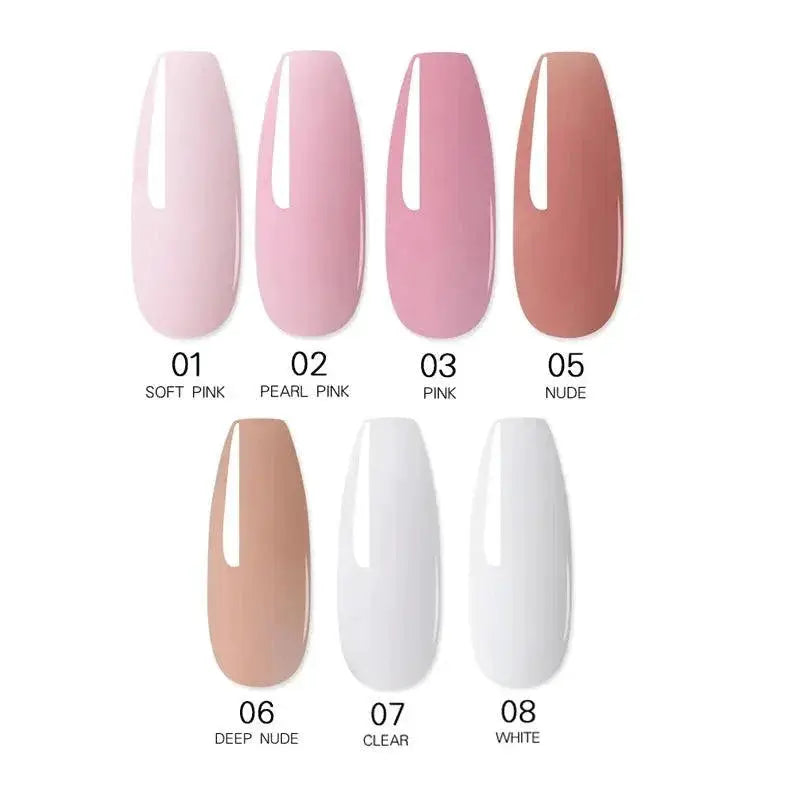 Poly UV Gel Nail Extension Kit For Stunning Manicures