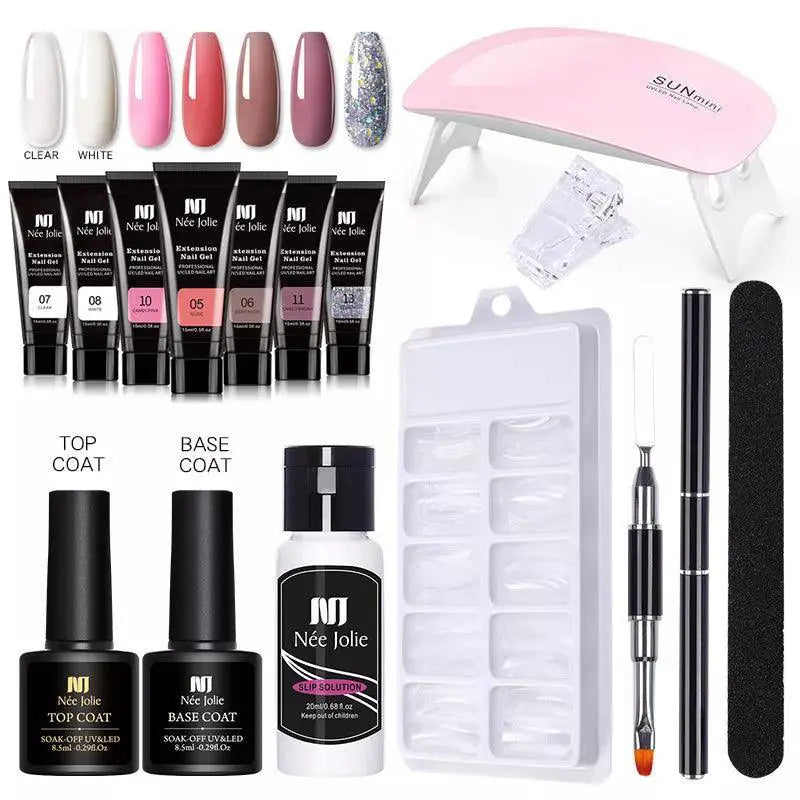 Salon-Quality Polygel Kit for Home Nails — product view