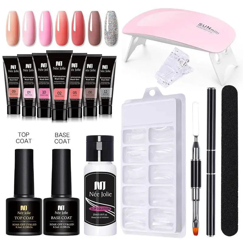 Salon-Quality Polygel Kit for Home Nails — product view