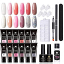 Polygel Nail Extension Kit for Easy Salon Quality Art