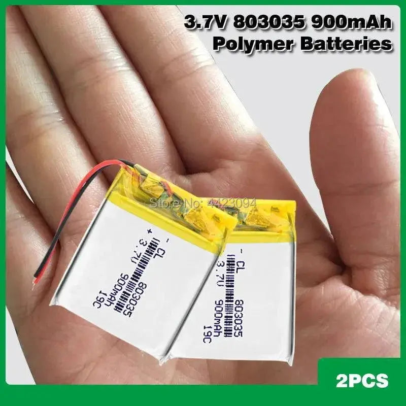 Polymer Lithium Battery 900mAh 3.7V For Smart Home Devices