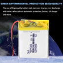 Polymer Lithium Battery 900mAh 3.7V for Smart Home Devices