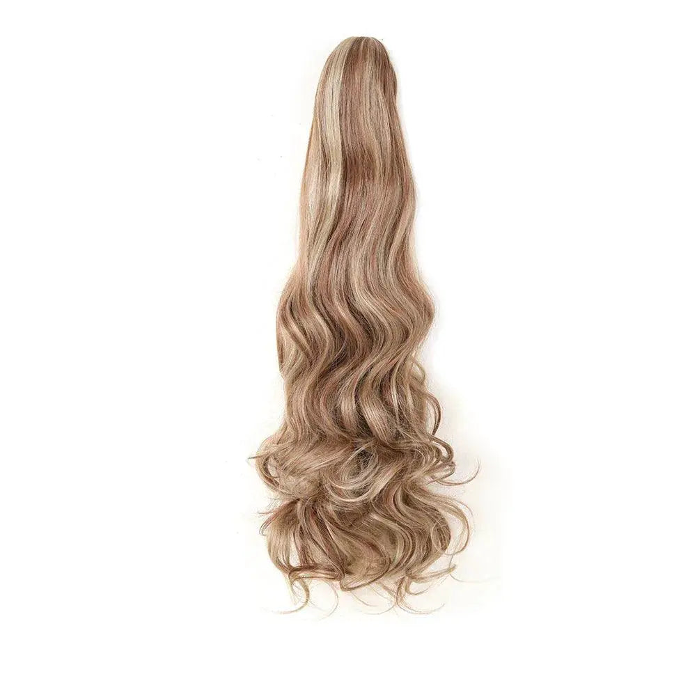 Ponytail Extension Claw Clip In Hair For Extra Volume