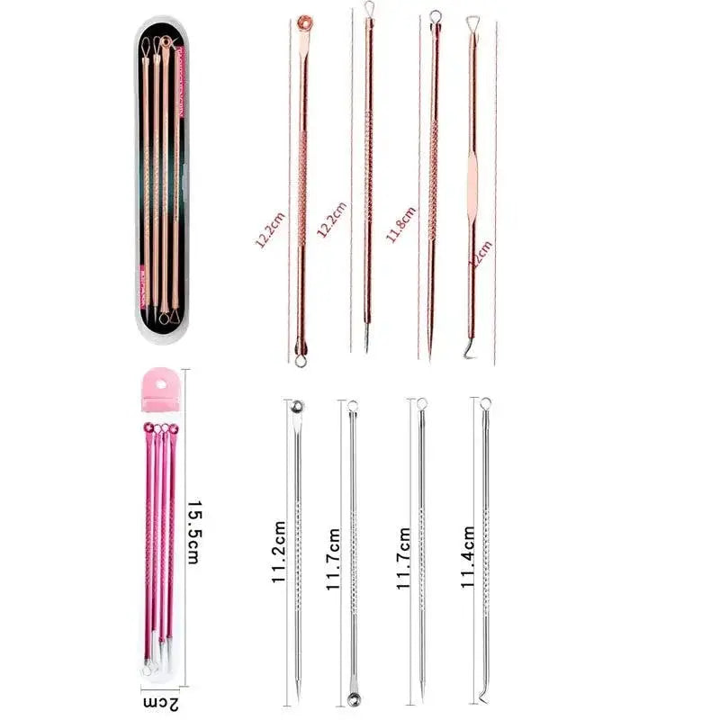 Pore Perfection Blackhead Removal Tool Set For Clear Skin