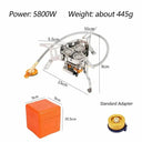 Portable 5800W TARKA Camping Gas Stove 3 Head Burner