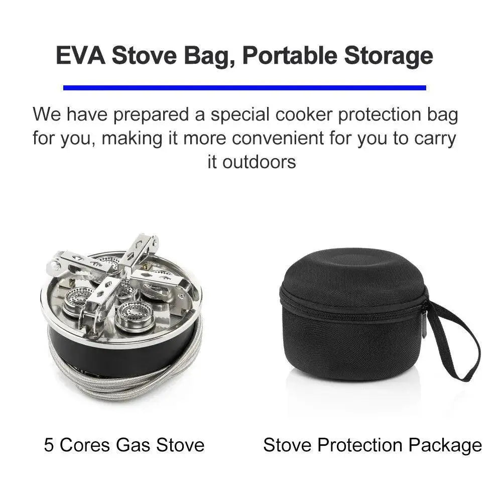 Portable 8800W Widesea Camping Gas Stove For Cooking