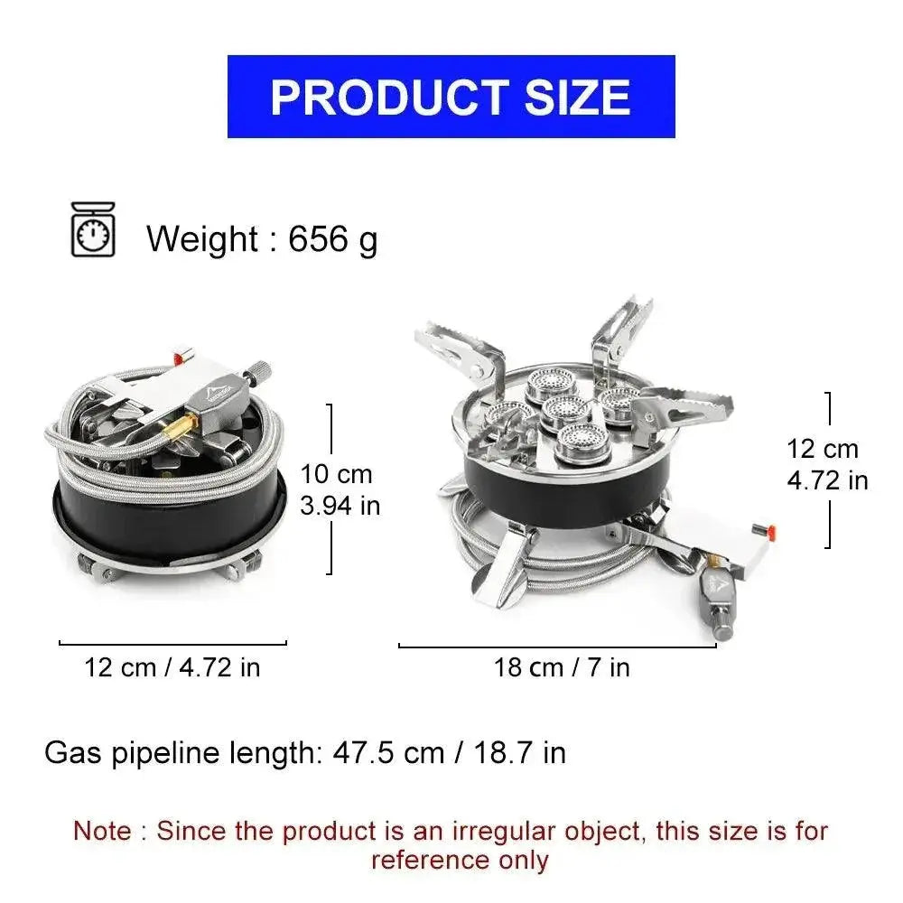 Portable 8800W Widesea Camping Gas Stove For Cooking