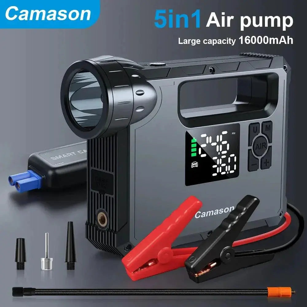Portable Air Compressor Tire Pump for Cars and Bikes
