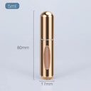 Portable Aluminum Perfume Spray Bottle Travel Cologne Dispenser