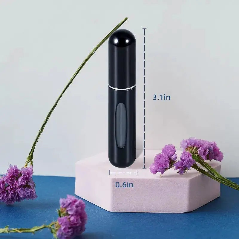 Portable Aluminum Perfume Spray Bottle Travel Dispenser