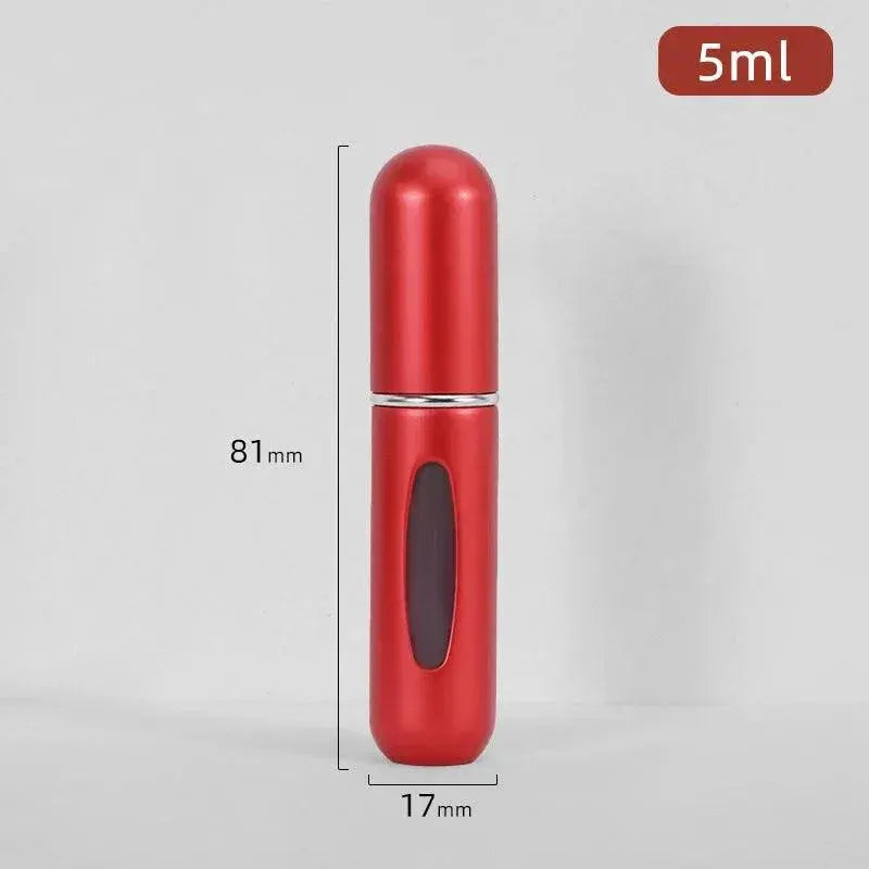 Portable Aluminum Perfume Spray Bottle Travel Dispenser