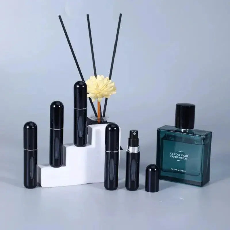 Portable Aluminum Perfume Spray Bottle Travel Dispenser