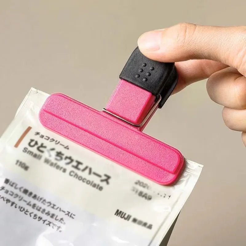Portable Bag Clips Kitchen Storage Sealing Clips Plastic Tool Organizer